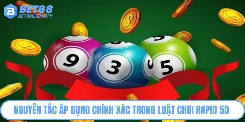 Nguyên tắc áp dụng chính xác trong luật chơi Rapid 5D 