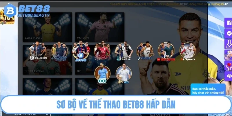 Sơ bộ về thể thao Bet88 hấp dẫn