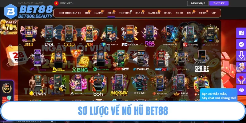 Sơ lược về nổ hũ Bet88